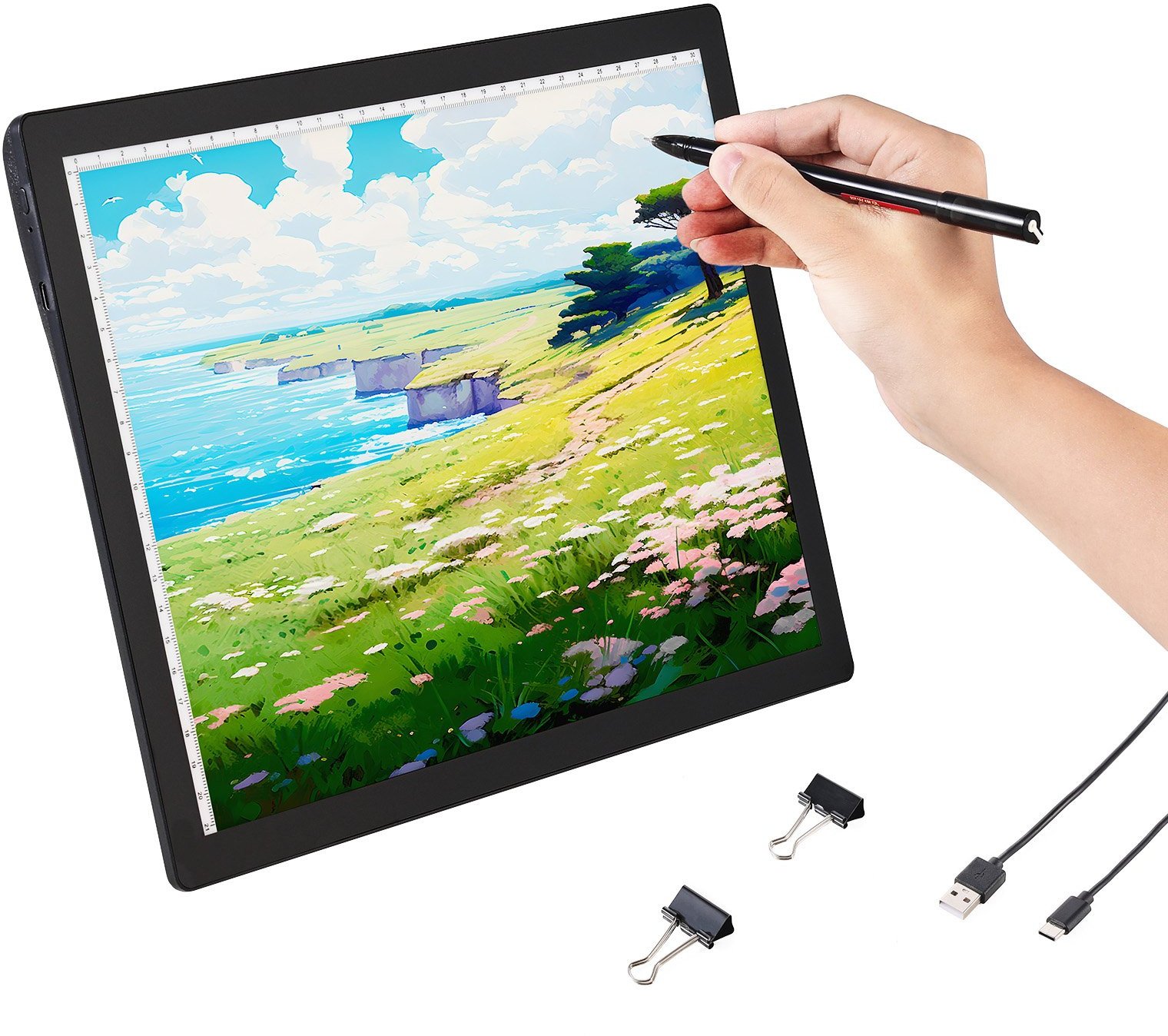 Ultracienka podświetlana tablica A4 LED idealna do rysunku