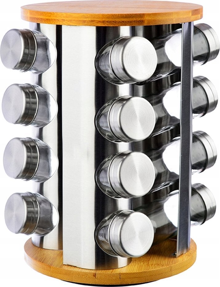 Brunbeste STOJAK OBROTOWY NA PRZYPRAWY 16 POJEMNIKÓW 2734