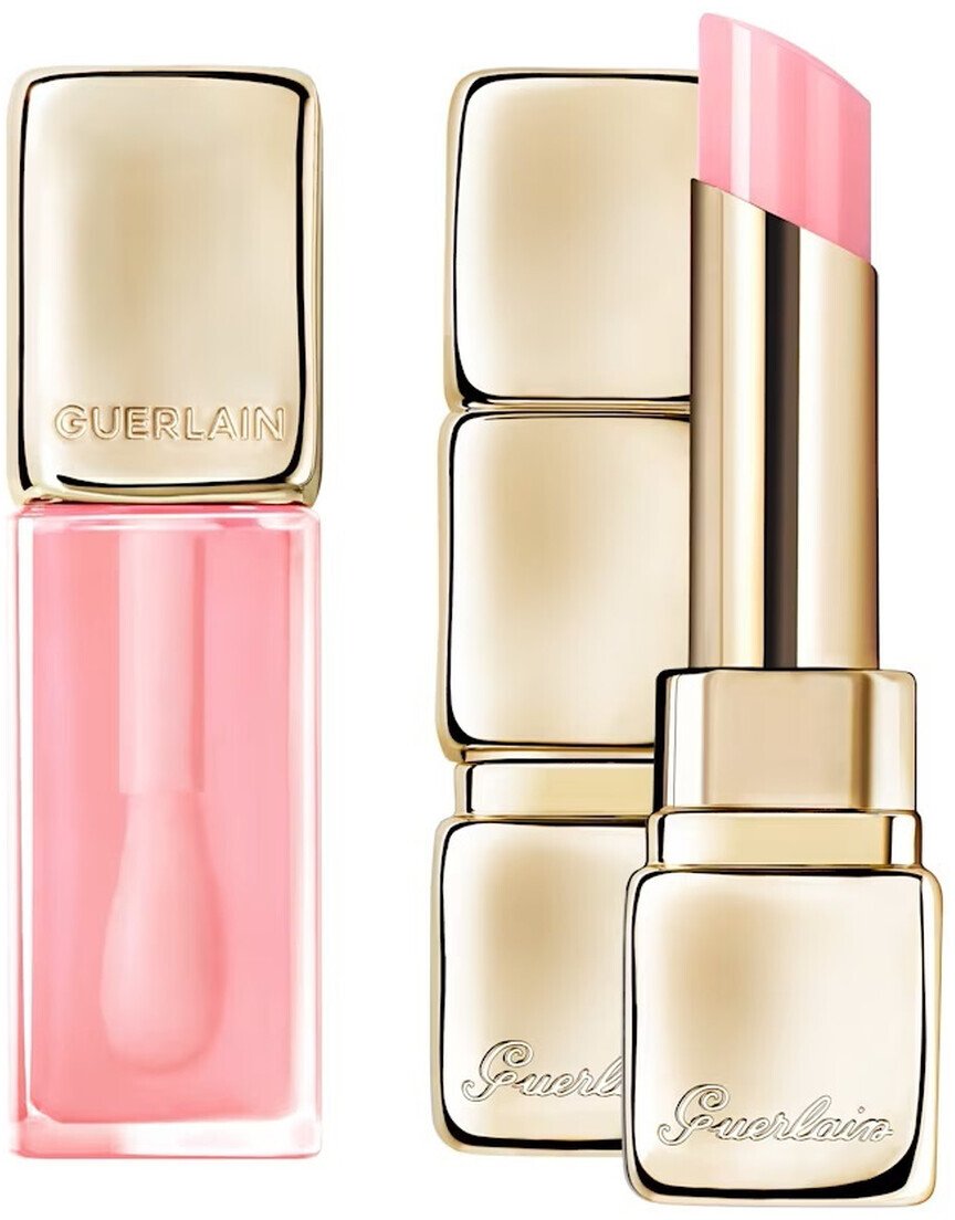 Guerlain Glow Balm Zestaw koloryzujący balsam do ust 258 rose glow 3.2g + koloryzujący olejek do ust 258 rose glow 9.5ml