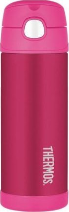 Thermos Termos dziecięcy ze słomką Thermos 0,47l różowy