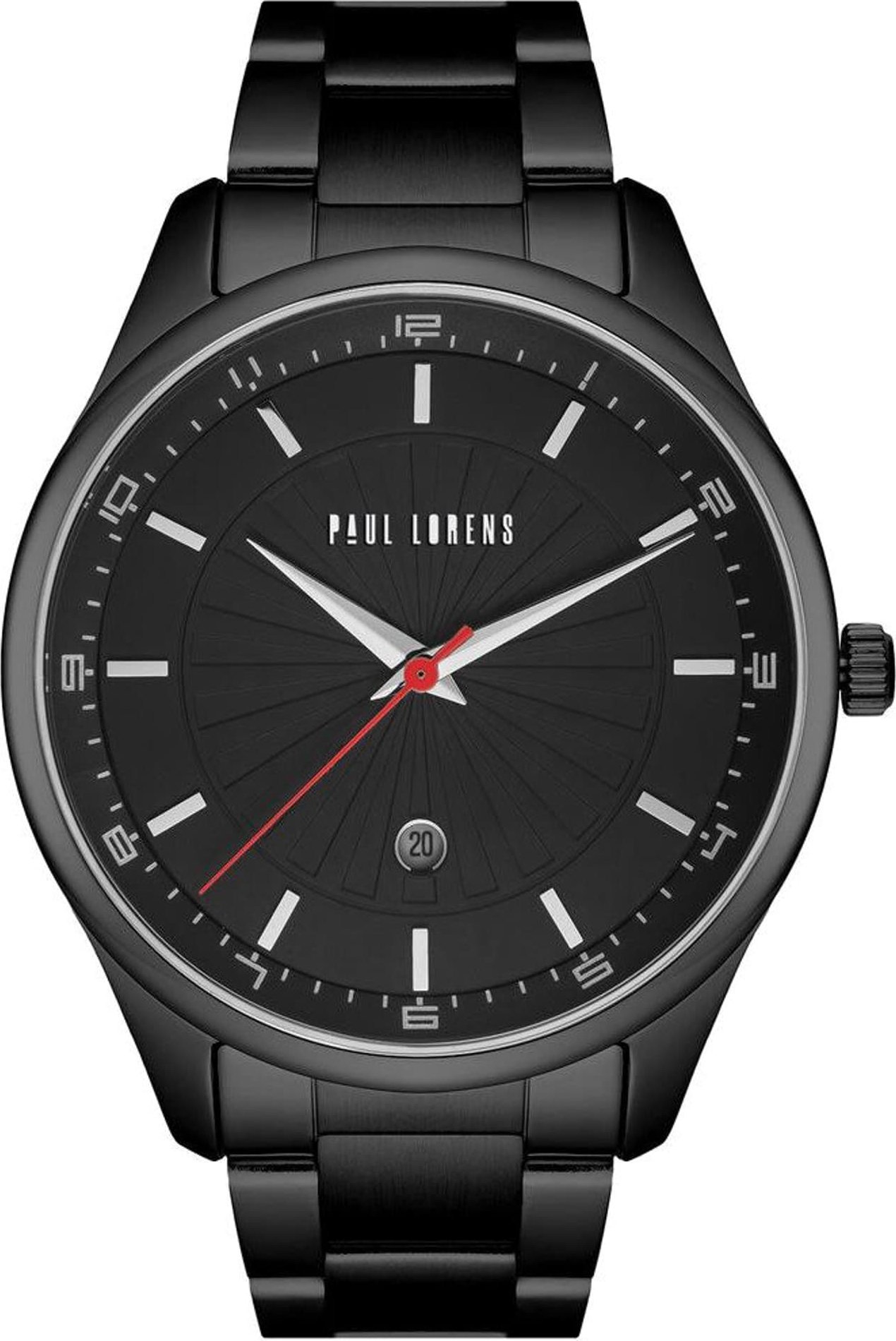 Zegarek Paul Lorens ZEGAREK MĘSKI PAUL LORENS - PL12156B2-1A5 (zg357d) + BOX