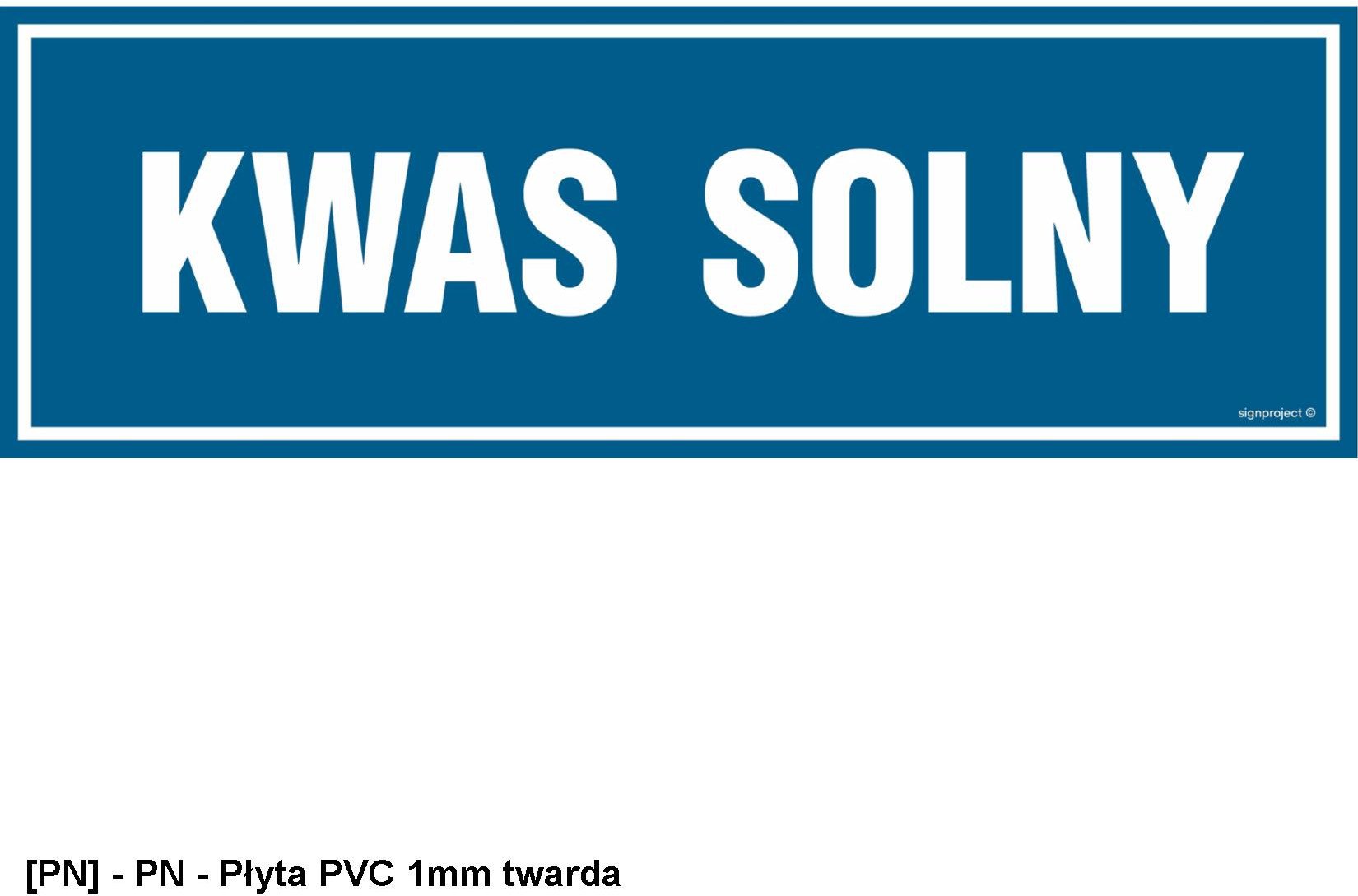 NC057 - Kwas solny 450x150