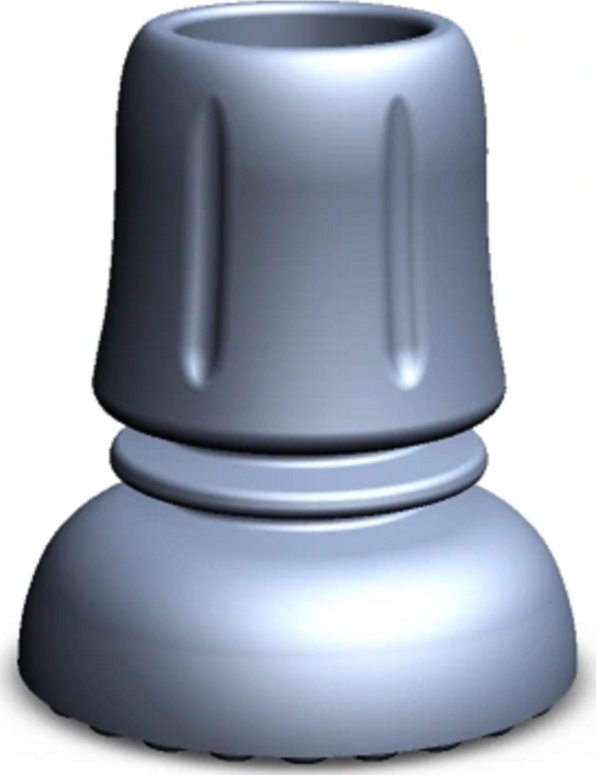 TYNOR Nasadka końcówka do kul/lasek/balkoników guma 22mm