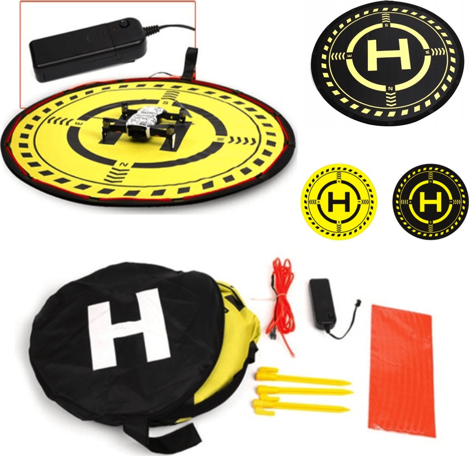 SunnyLife MATA LĄDOWISKO PODŚWIETLANE DO DRONA 70 CM DJI MAVIC PRO MINI