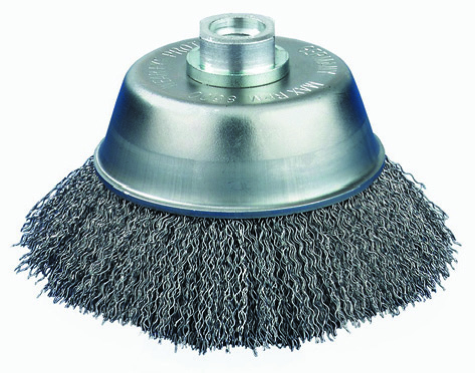 Abraboro Szczotka doczołowa Ø60mm z gwintem M14 karbowana - AB90402253