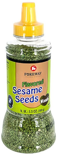 FOREWAY Sezam biały prażony wasabi 100g