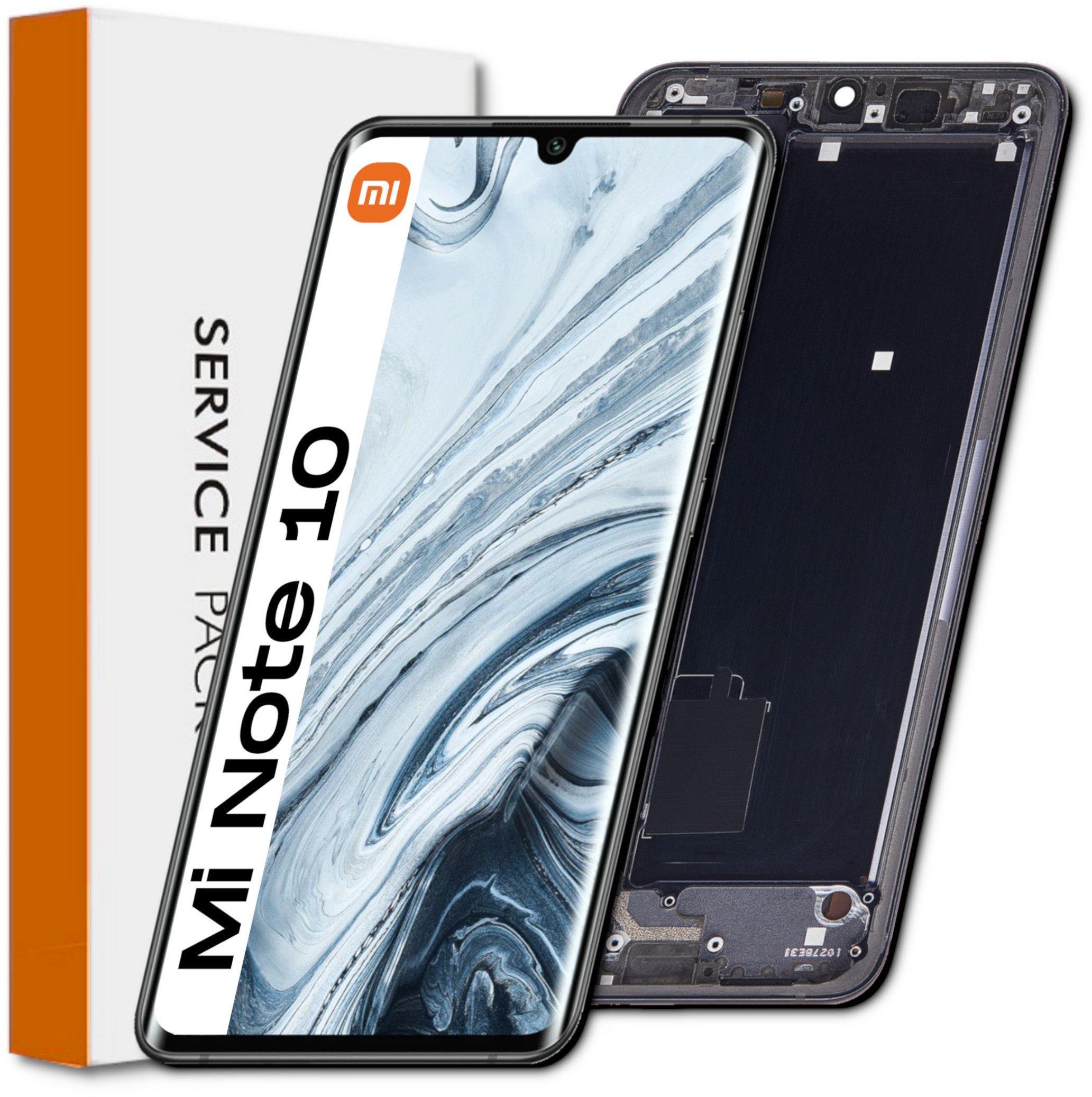 Wyświetlacz do Xiaomi Mi Note 10 LCD M1910F4G Ramka Oryginał Mobilepart