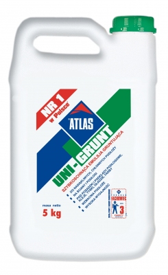ATLAS Emulsja gruntująca ATLAS UNI-GRUNT 5kg