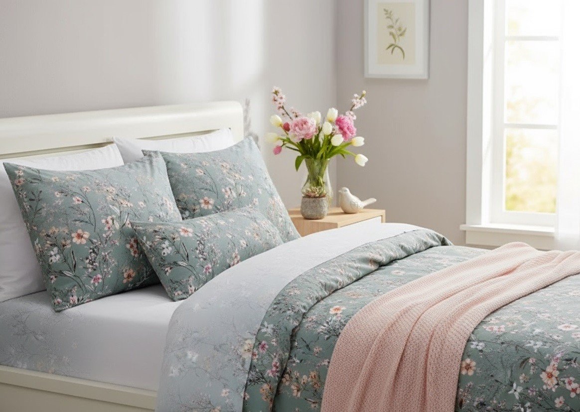 Pościel satynowa 155x200 cm Gesina1035/532 satin de luxe