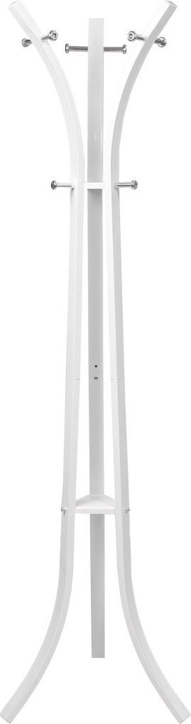 ModernHome Wieszak na ubrania odzież stojak biały ModernHome