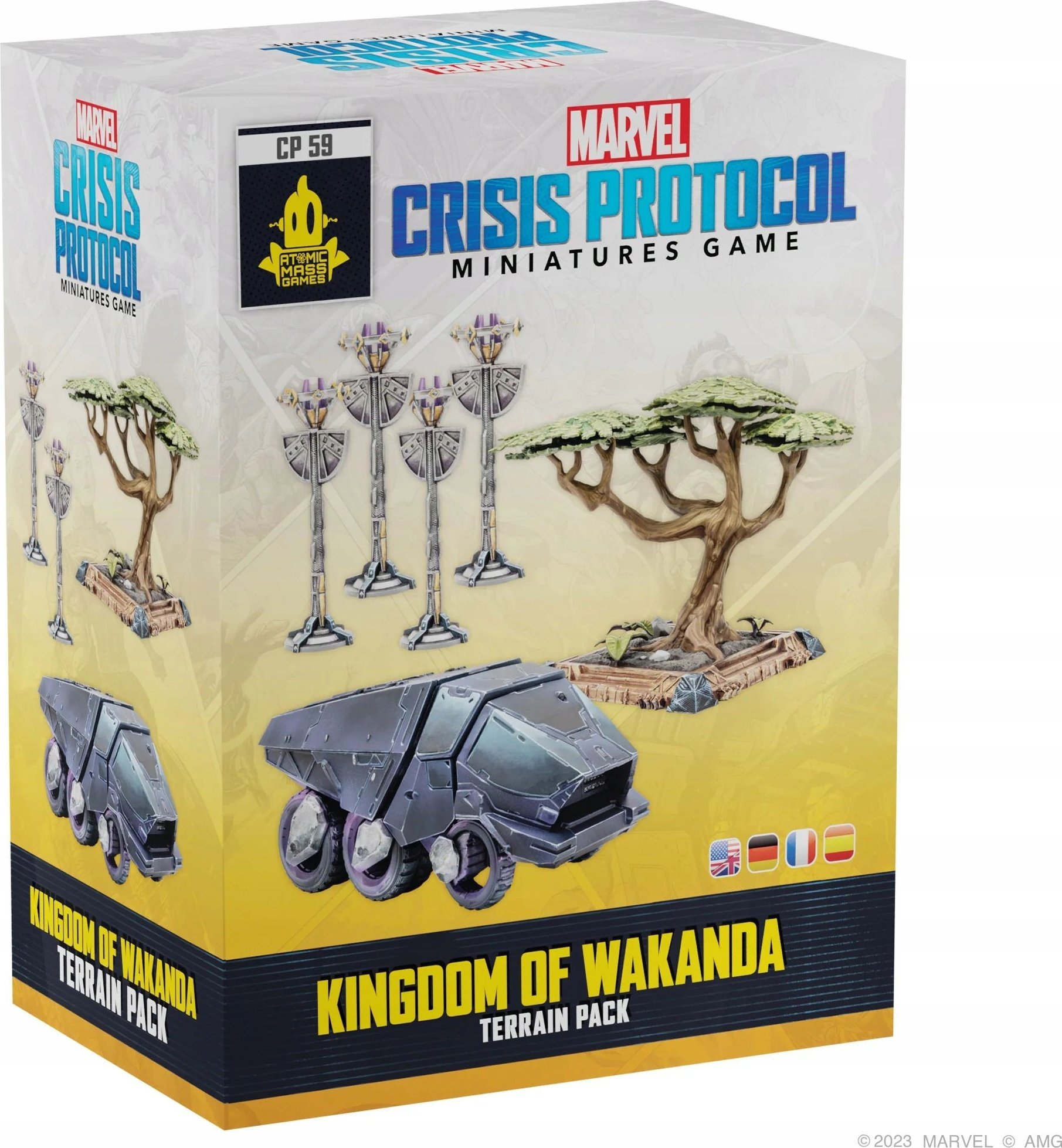 Atomic Mass Games Marvel: Crisis Protocol - Kingdom of Wakanda Terrain Pack
