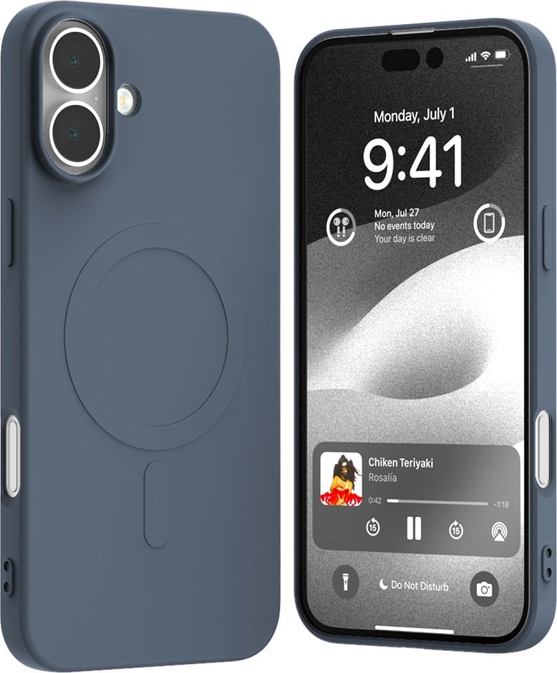 Mercury Mercury MagSafe Semi-Silicone iPhone 16 Plus 6,7" granatowy /sierra blue