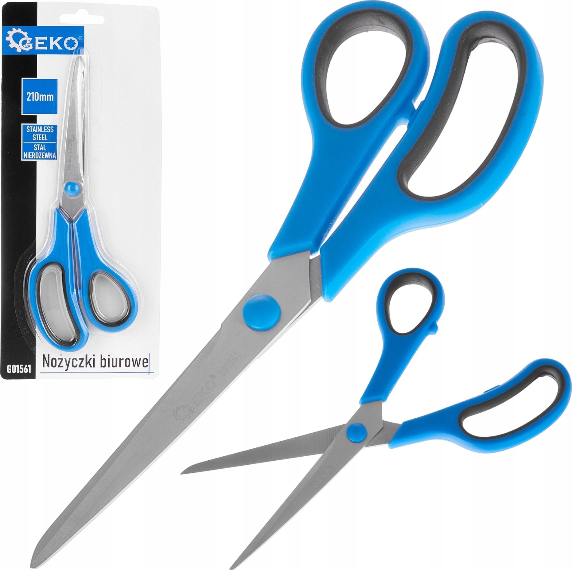 Geko Nożyczki biurowe 210mm (12/144)