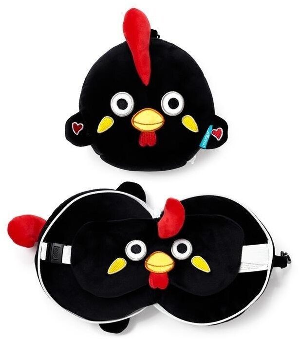 Poduszka podróżna i maska na oczy Galo De Barcelos