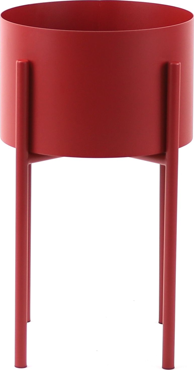 Jakpoldesign Kwietnik Metalowy MOYENE 55cm Bordowy