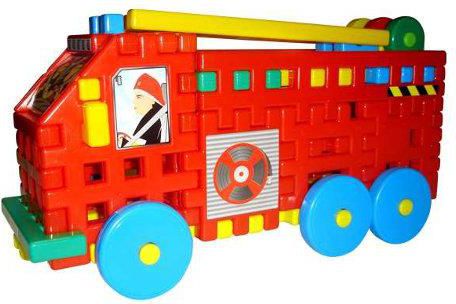 Czako Straż pożarna klocki konstrukcyjne