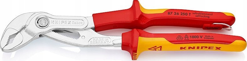 Knipex SZCZYPCE DO RUR COBRA 250MM IZOLOWANE