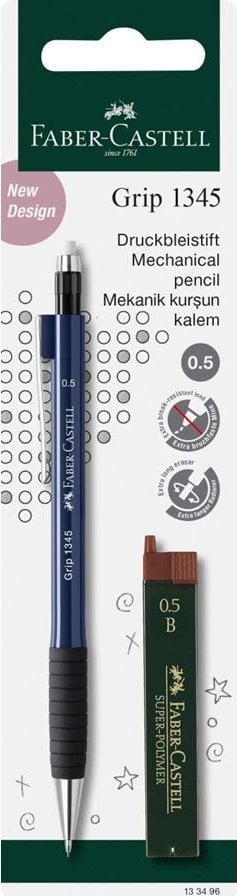 Faber-Castell FABER-CASTELL DBS Grip 1345+12 Minen 0,5 mm B