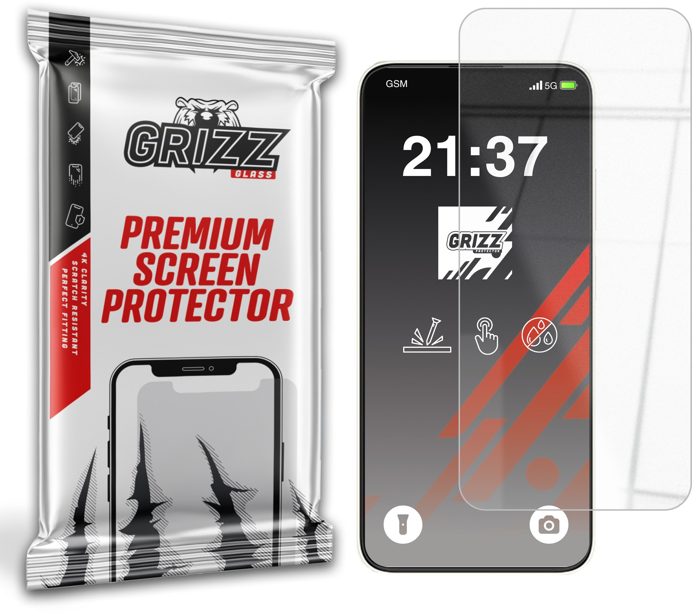 Szkło hybrydowe GrizzGlass HybridGlass do Coolpad Cool 40i