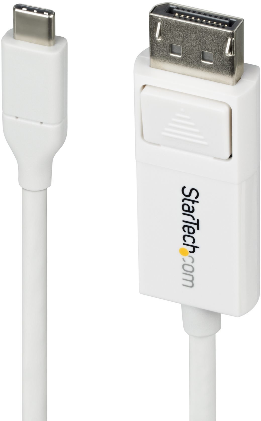 StarTech CDP2DP2MBW adapter kablowy 1,9 m DisplayPort USB Type-C Biały