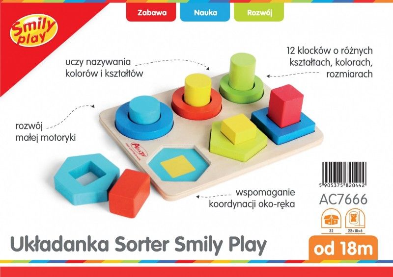 Smily Play Układanka Sorter