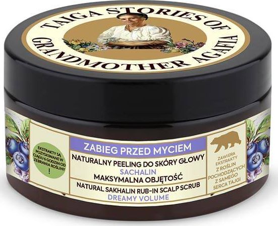 Babuszka Agafia Tajga peeling do skóry głowy z białą glinka 100ml