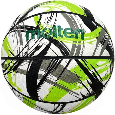 Piłka do koszykówki MOLTEN Outdoor zielona B7F3501-WG