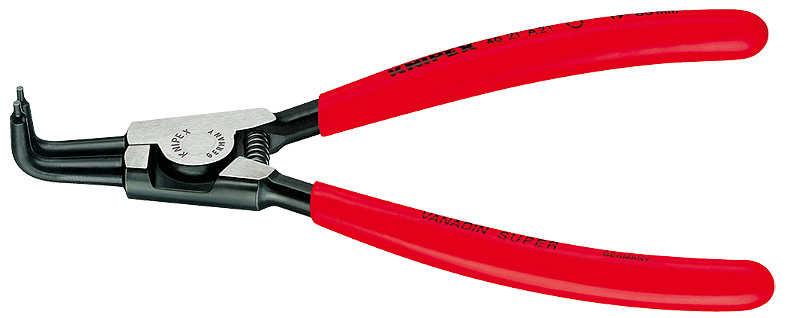 Knipex Szczypce do pierścieni osadniczych 170mm zewnętrzne odgięte (46 21 A21)