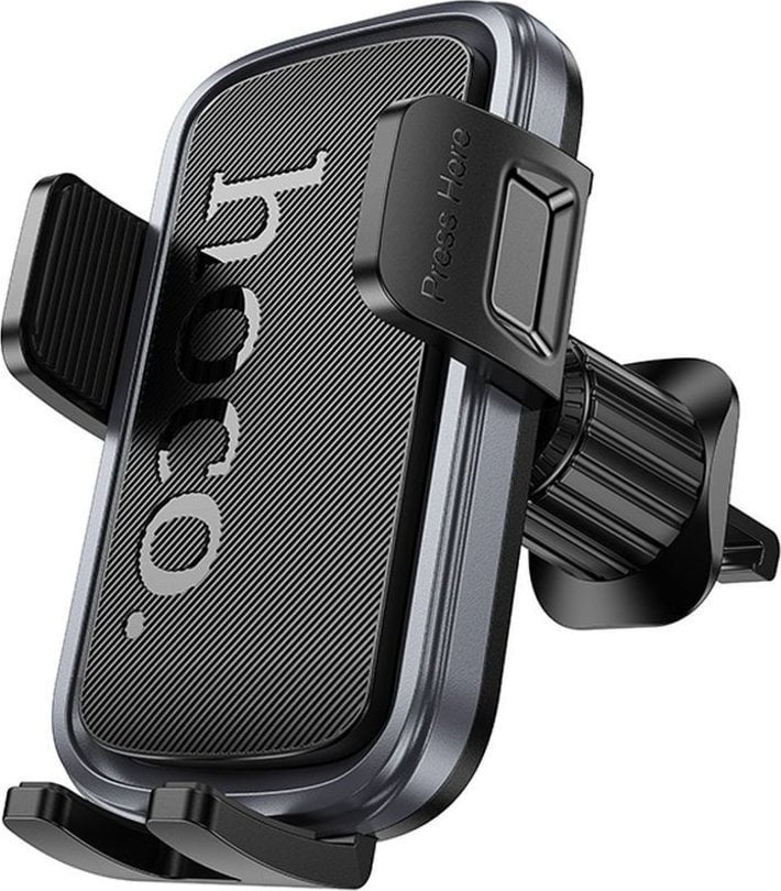 HOCO uchwyt samochodowy do kratki H78 czarno szary