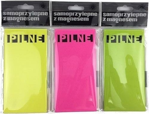 Ziemia Obiecana Karteczki elektrostatyczne 75x75mm 100K Pilne