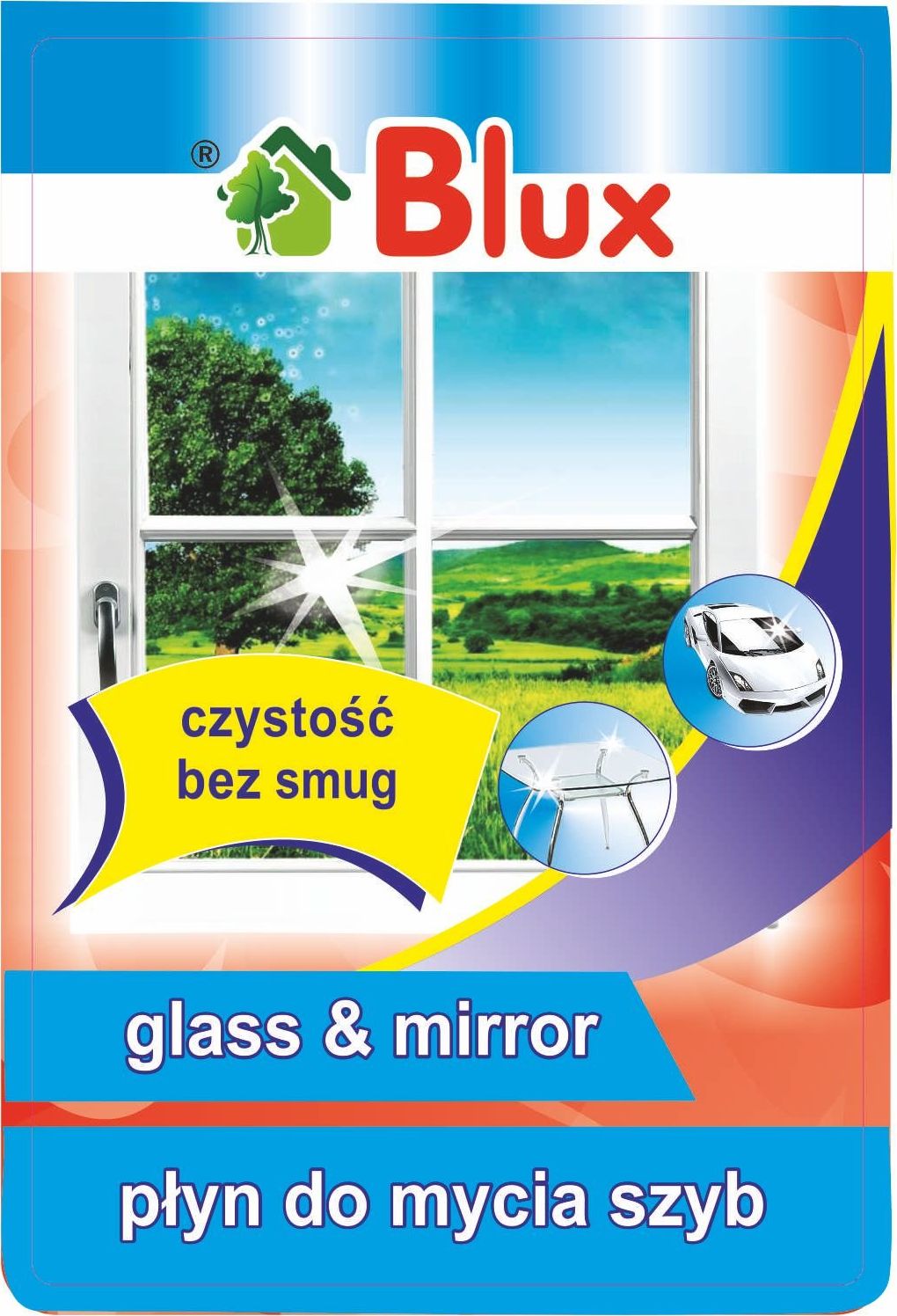 BluxCosmetics Płyn do mycia szyb kanister 5 l