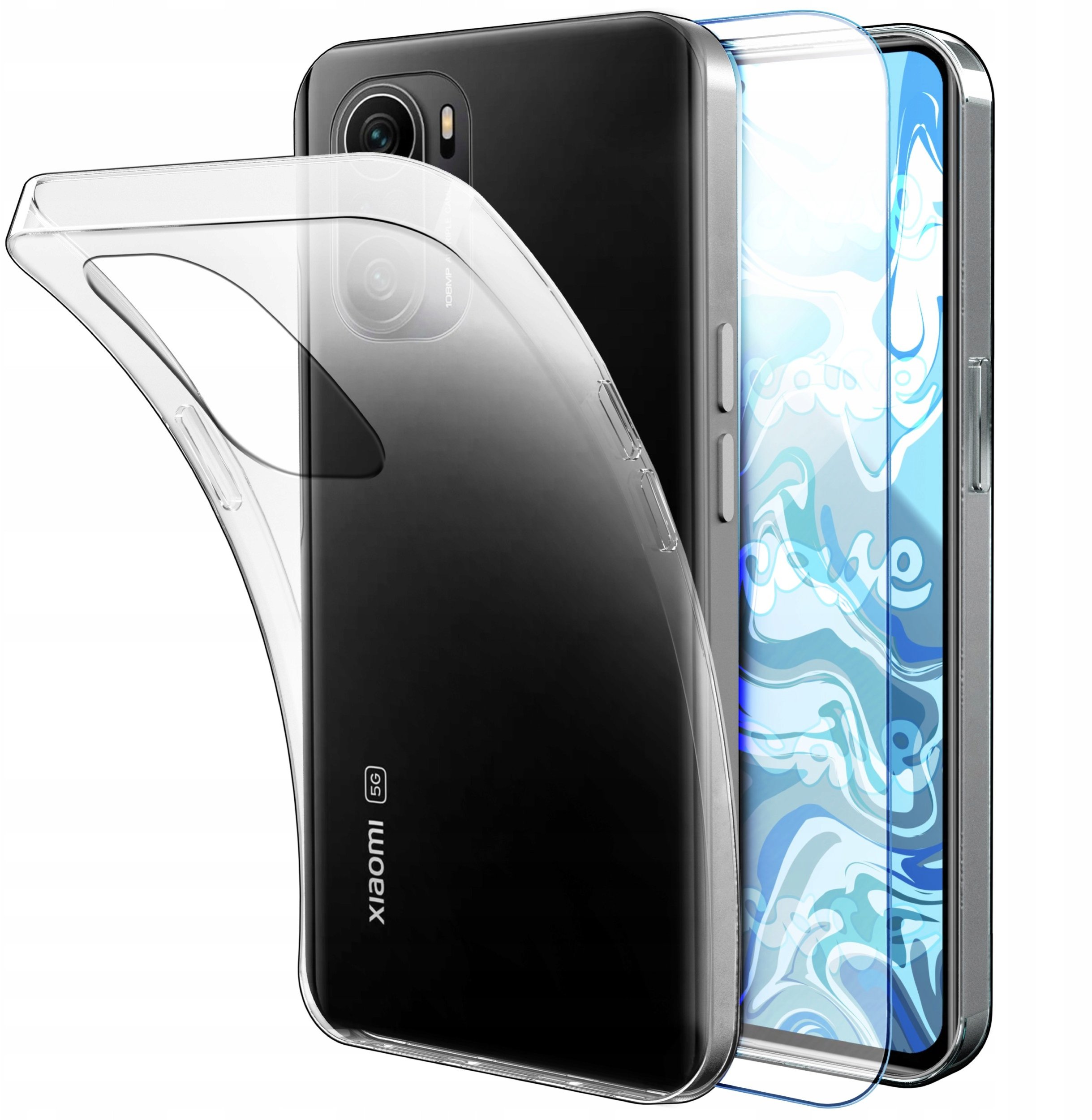 ETUI DO XIAOMI MI 11I / POCO F3 / PRO / REDMI K40 / PRO CASE CLEAR SZKŁO