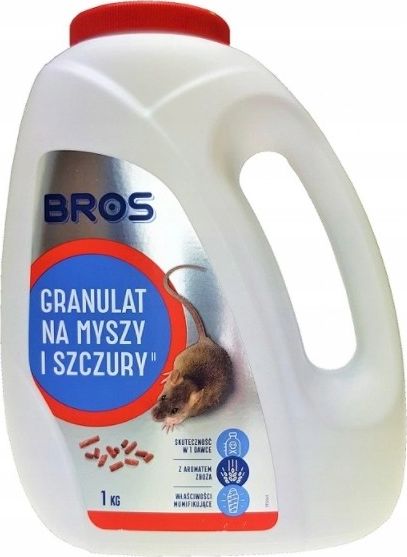Bros Granulat na myszy i szczury 1 kg
