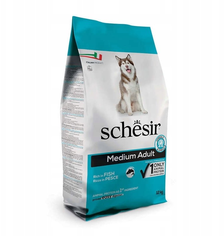 Original, karma sucha, dla psa, ryby, 12 kg, worek, dla dorosłych średnich ras