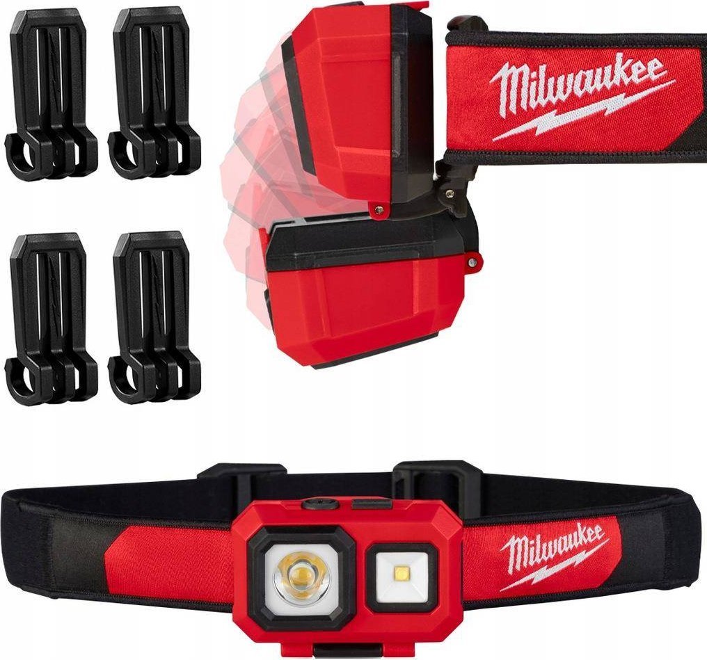 Latarka czołowa Milwaukee Latarka czołowe Milwaukee 4933471388 450 lm