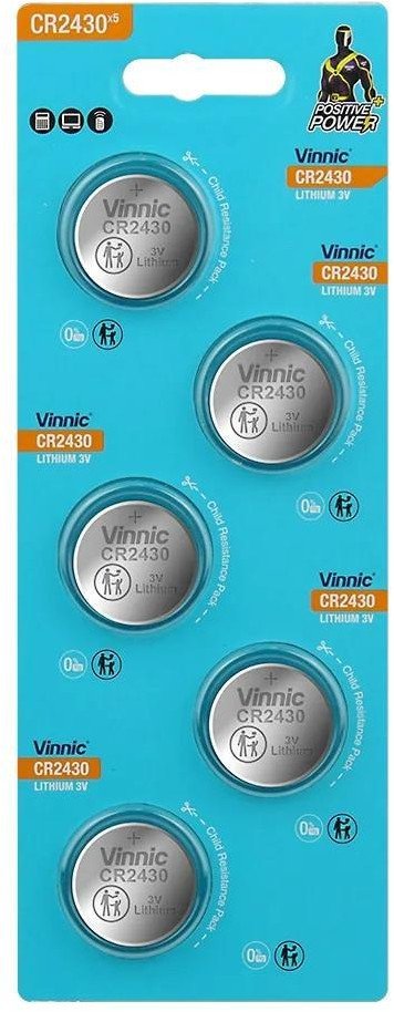 Baterie litowe CR2430 Vinnic 5 szt.