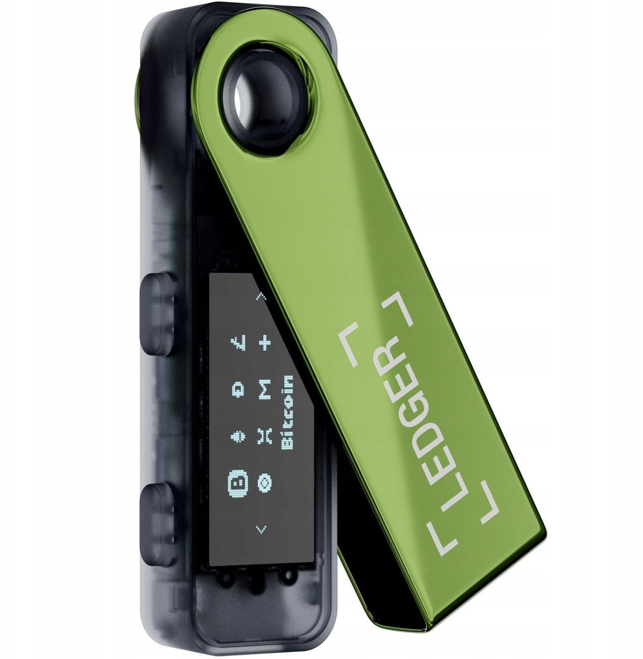 Ledger Nano S Plus Oxidate Green Crypto Hardware Wallet