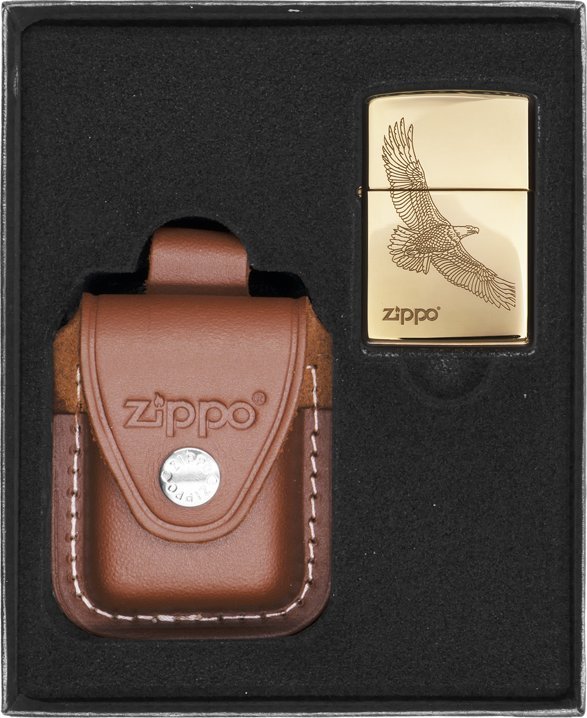 Zestaw ZIPPO Zapalniczka EAGLE BRAS Prezentowy No2