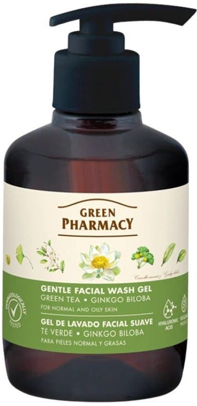 ELFA FACE Żel d/mycia 270ml Ziel.herbata+Ginko bi&