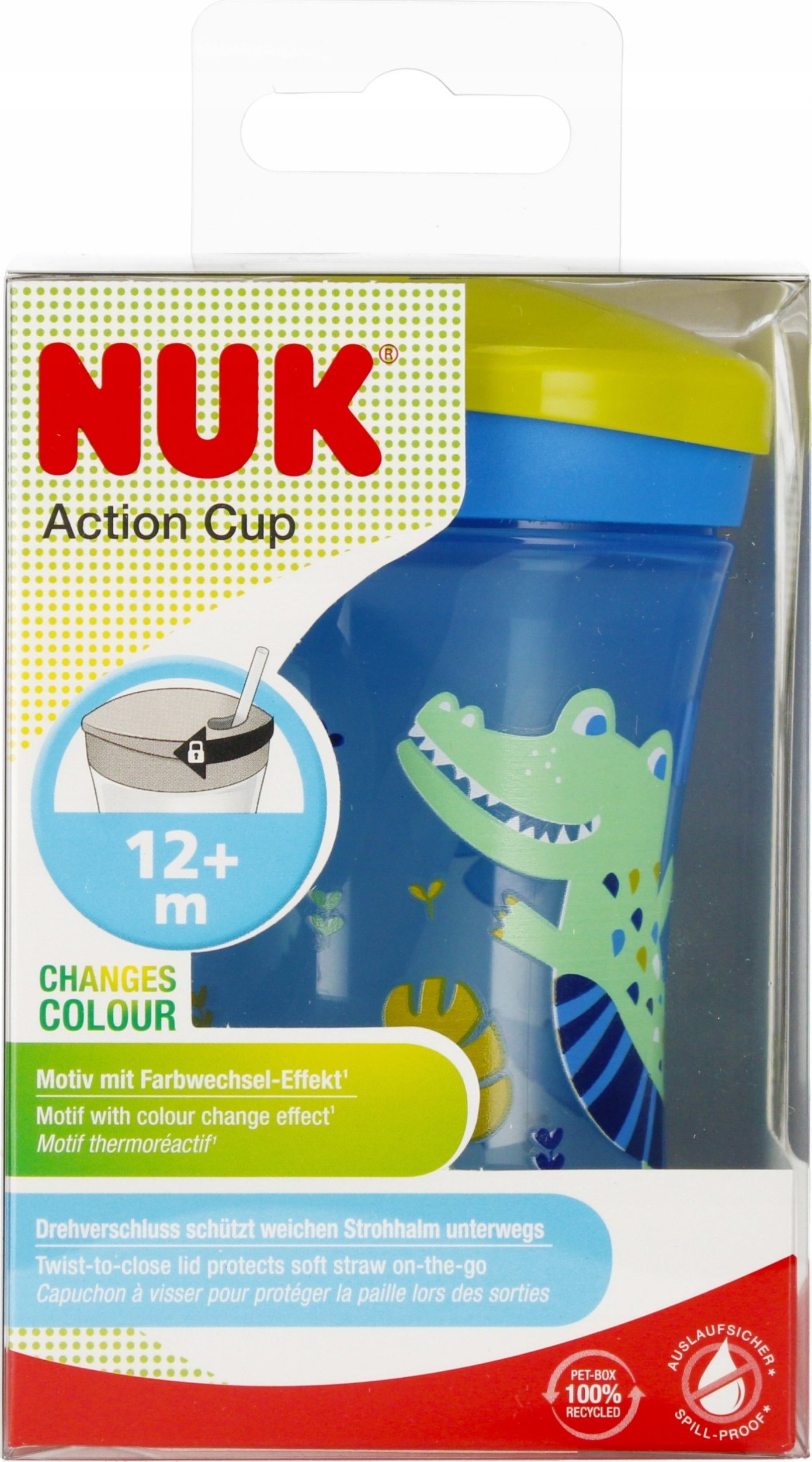 NUK KUBEK 230ML EV ACT CUP 12M ZIE 10255574 1/4