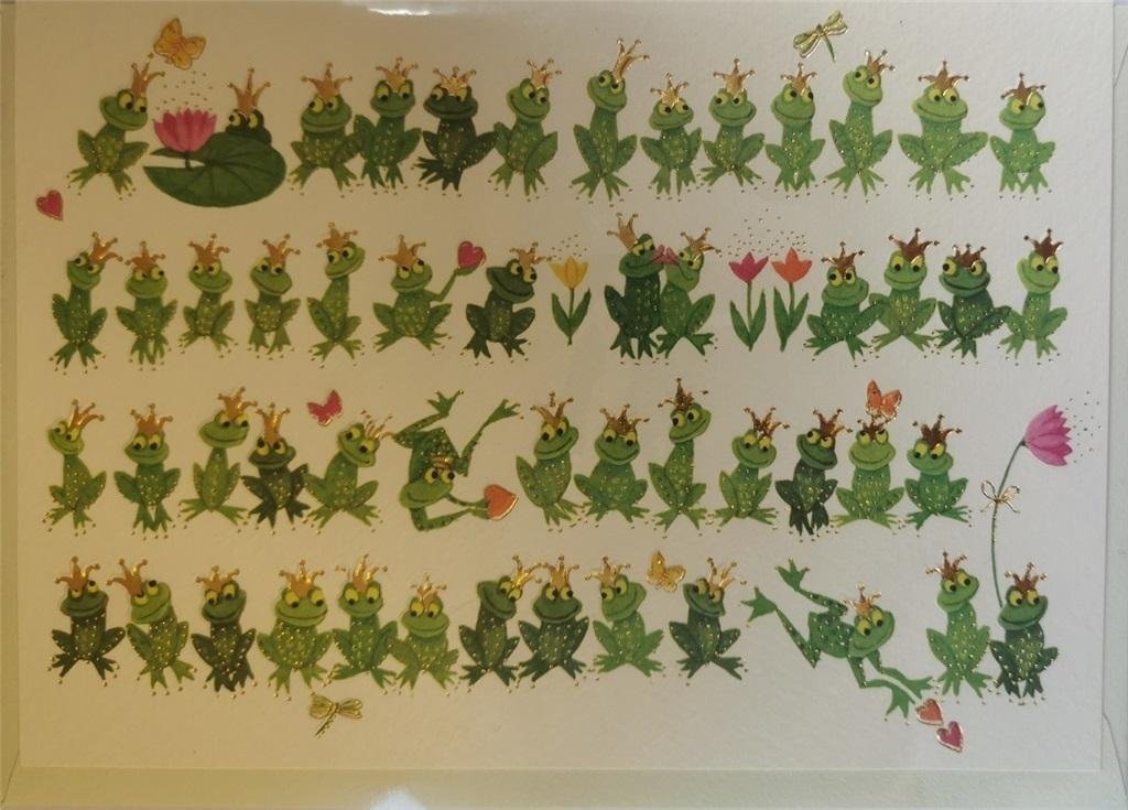 Turnowsky Karnet B6 + koperta MO3503 Żabki