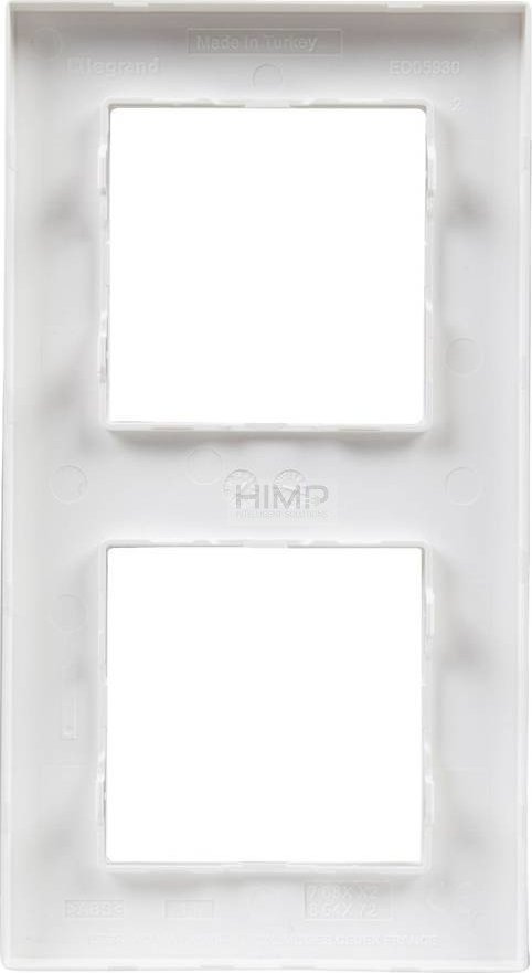 Legrand Niloe Step - ramka podwójna 2x - kolor biały 863192