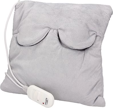 Adler AD 7403 Poduszka elektryczna 38x38 cm szara