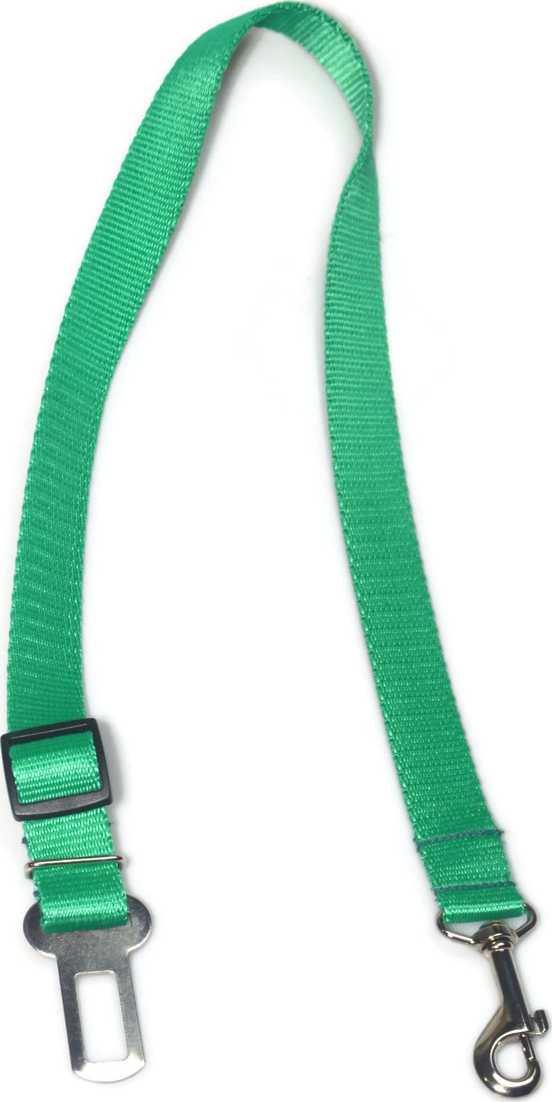 Alizoo Zapięcie samochodowe dla psa 25mm zielone