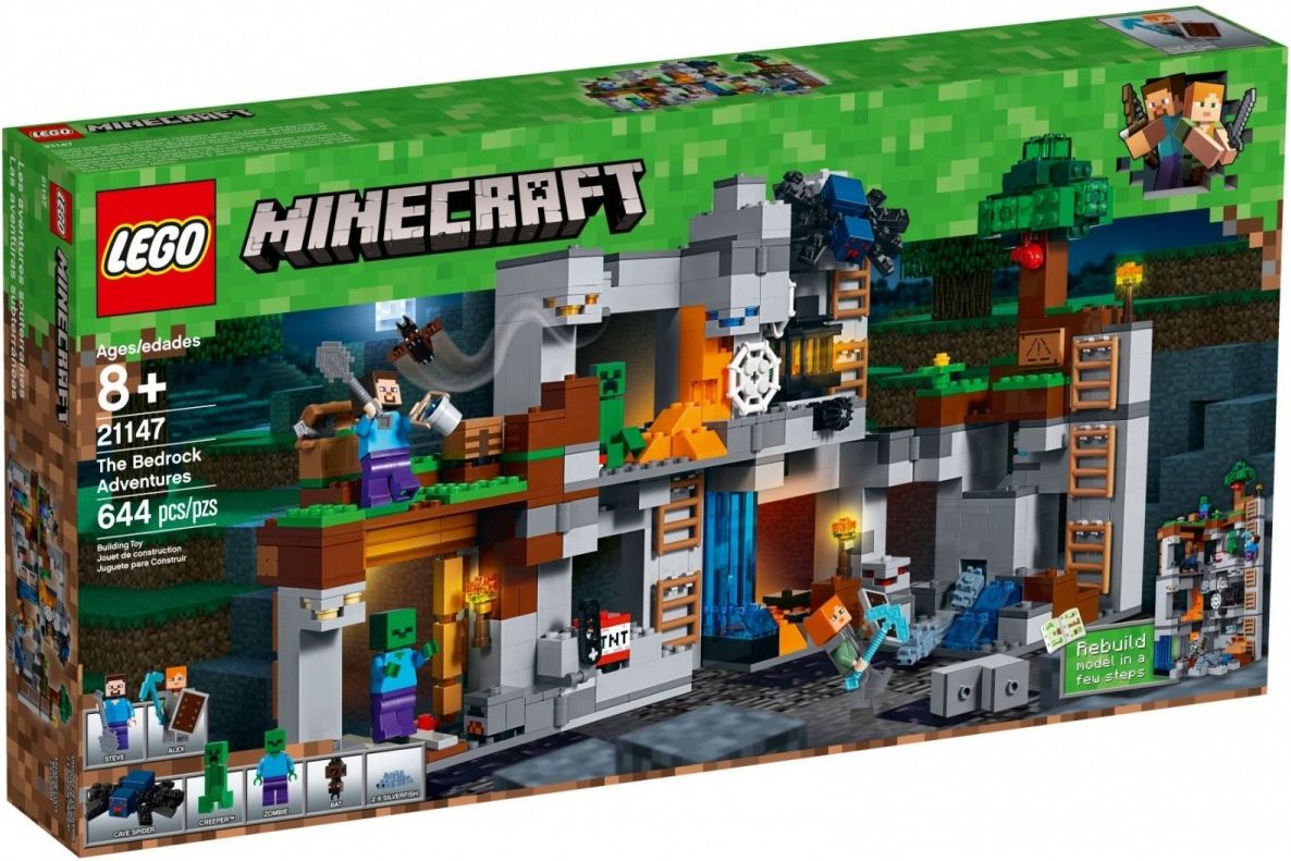 LEGO Minecraft Przygody na skale macierzystej (21147)
