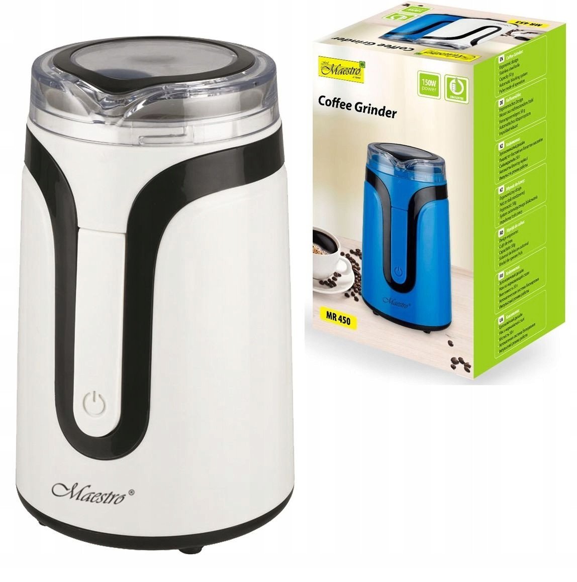 MŁYNEK UDAROWY MR 450 CZARNY 150 W