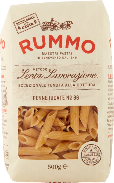 Makaron Penne Rigate n. 66 500g - Rummo