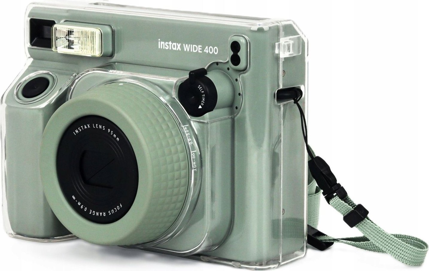 Pokrowiec LoveInstant Futerał Etui Pokrowiec Case do Fuji Fujifilm Instax Wide 400 / Przezroczysty