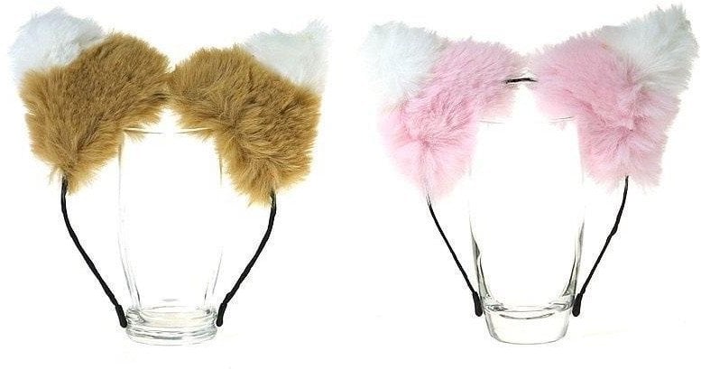 Opaska pluszowa na głowę MIX