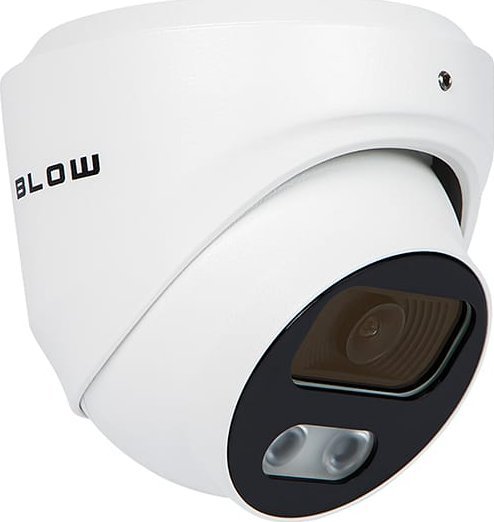 Kamera IP Blow 77-858# Kamera ip blow 8mp bl-i8hl28twm/poe 2,8 mm biała kopułowa hybridlight
